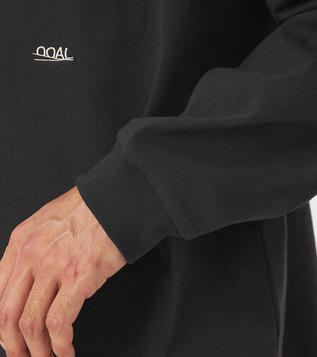 トップス nanamica L/S Mock Neck Tee Black OOAL Mock Neck L/S Tee – nanamica NEW YORK