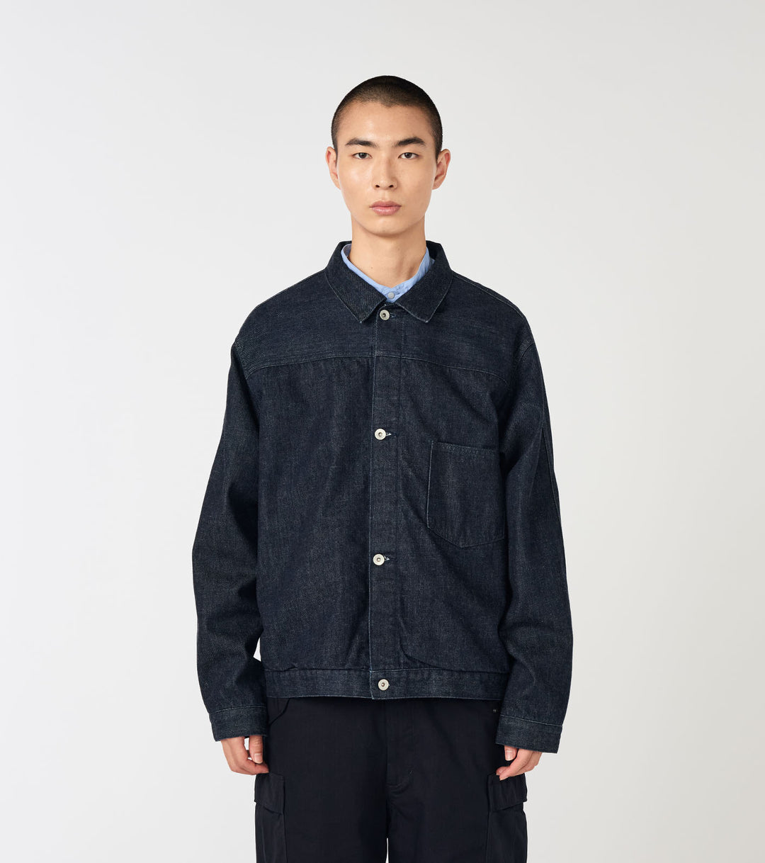 Short Denim Jacket – nanamica NEW YORK