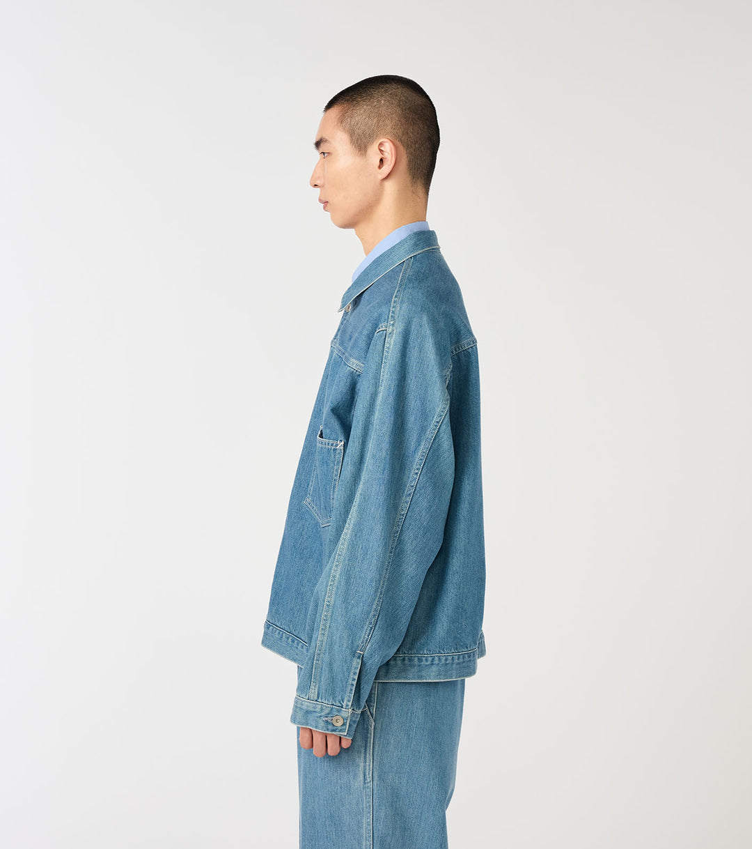 Short Denim Jacket – nanamica NEW YORK