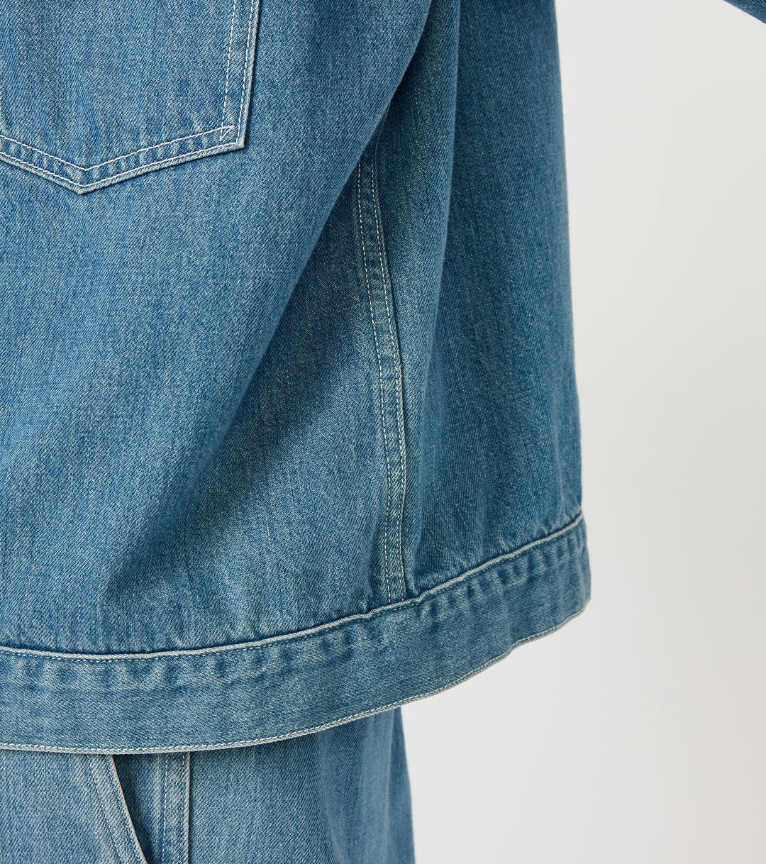 Short Denim Jacket – nanamica NEW YORK