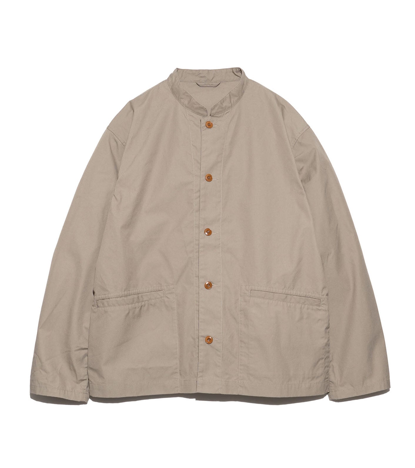 Band Collar Shirt Jacket – nanamica NEW YORK