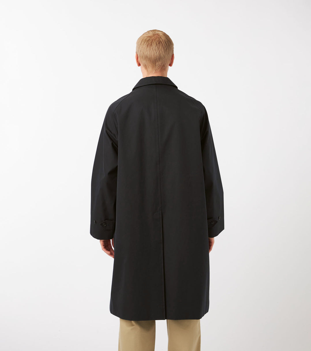 【25SS】2L Cotton GORE-TEX Balmacaan Coat 2L Cotton GoreTex Balmacaan Coat Black