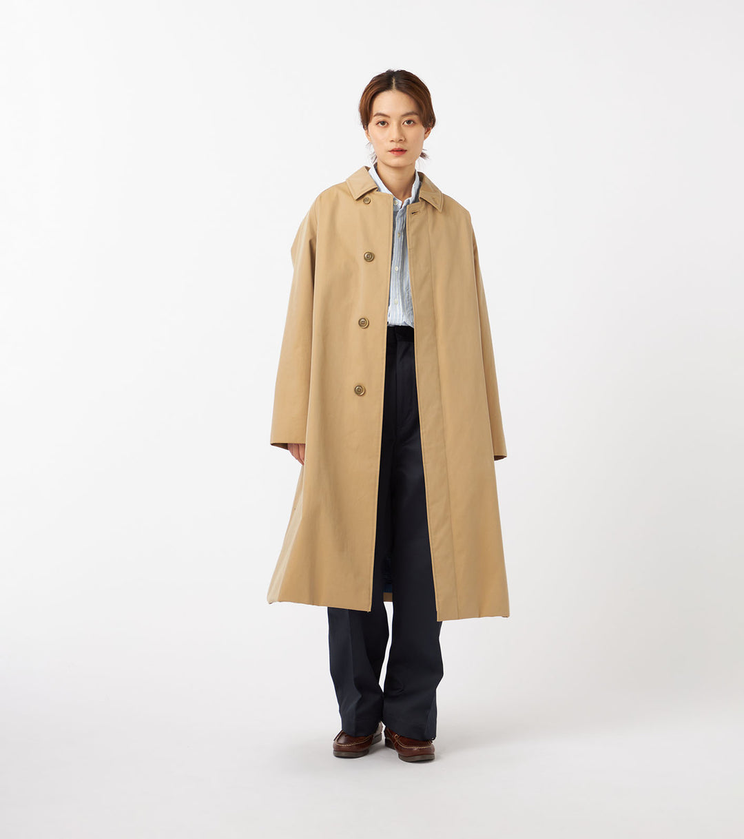 2L Cotton GORE-TEX Balmacaan Coat – nanamica NEW YORK