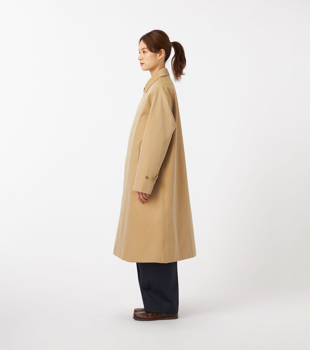 2L Cotton GORE-TEX Balmacaan Coat – nanamica NEW YORK