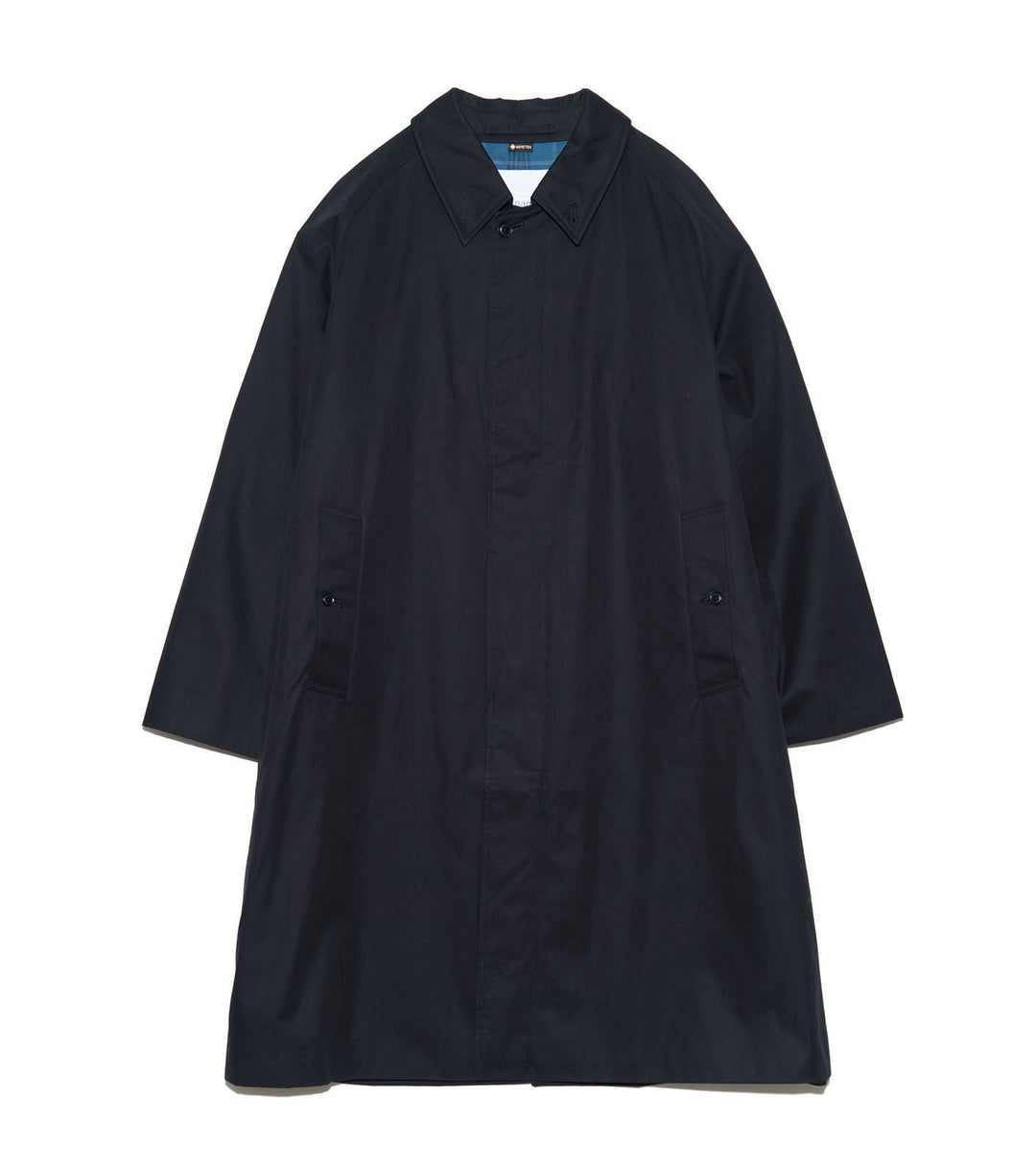 【25SS】2L Cotton GORE-TEX Balmacaan Coat 2L Cotton GORE-TEX Balmacaan Coat – nanamica NEW YORK