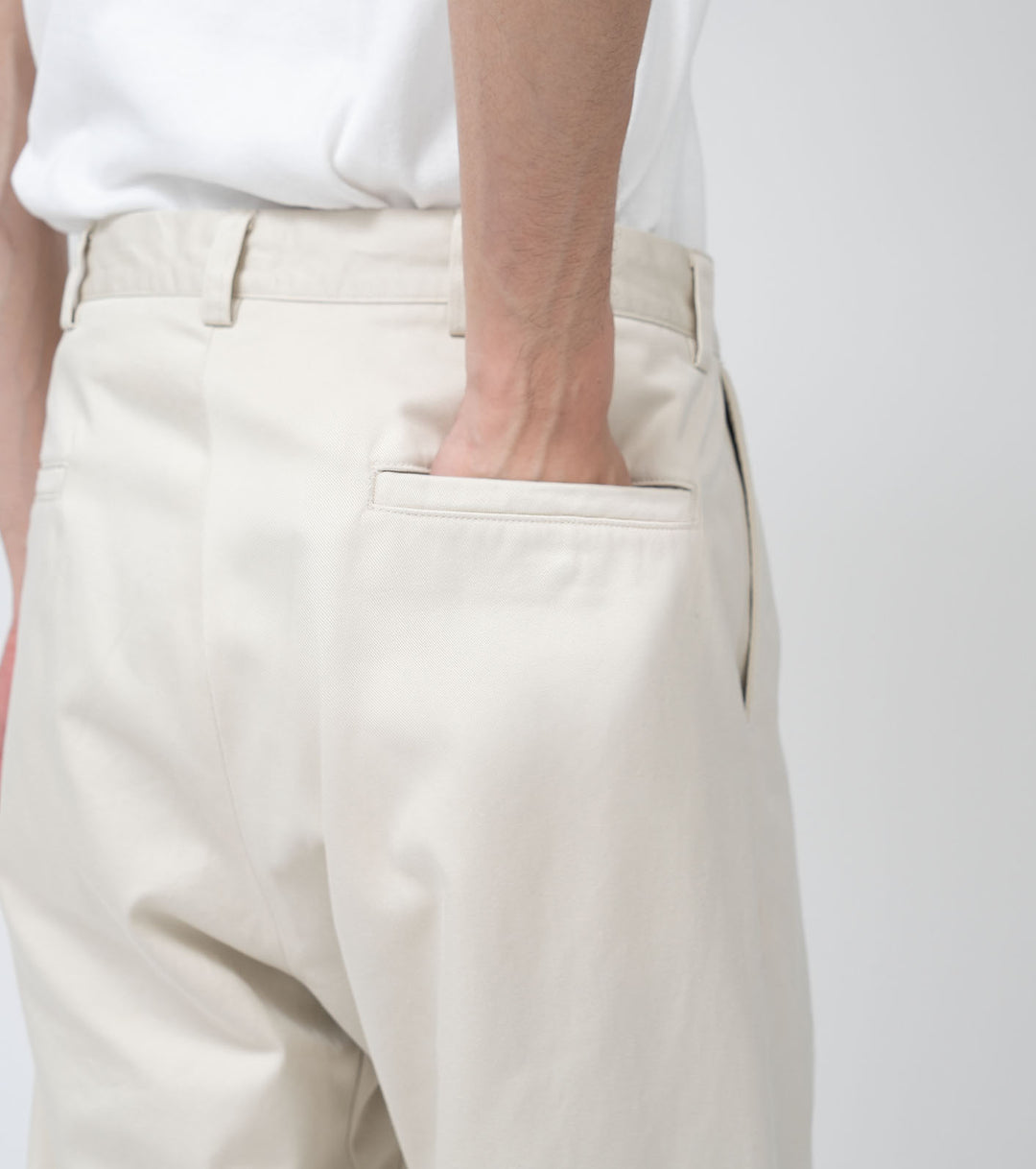 nanamica ストレート チノパンツ W36 新品 50's US ARMY nanamica ナナミカ Wide Straight Chino Pants S25SC079 ワイド