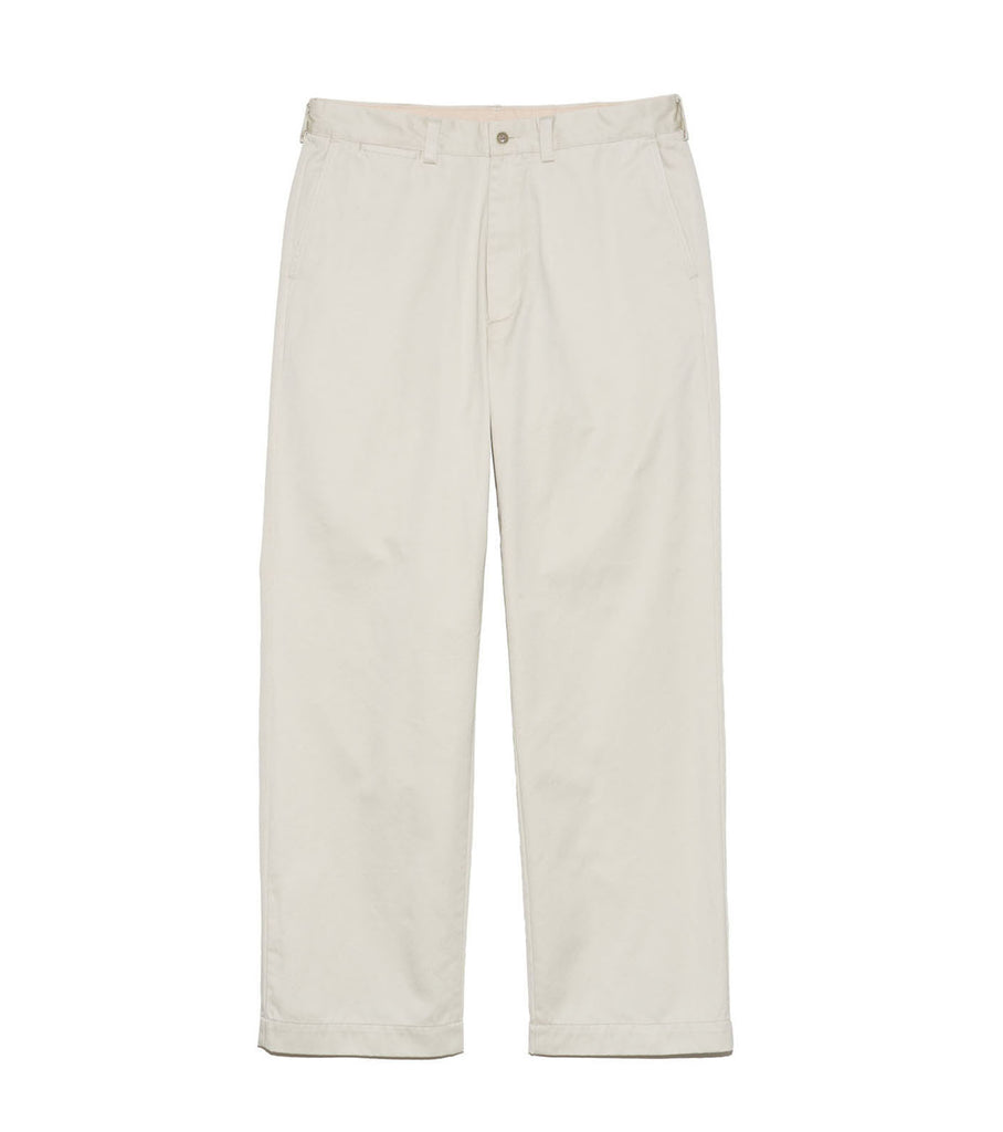 パンツ Nanamica Wide Chino Pants SUCF913 White Wide Chino Pants – nanamica NEW YORK