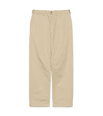ナナミカ ワイド ストレート チノ パンツ ベージュ L W32 Wide Straight Chino Pants – nanamica NEW YORK