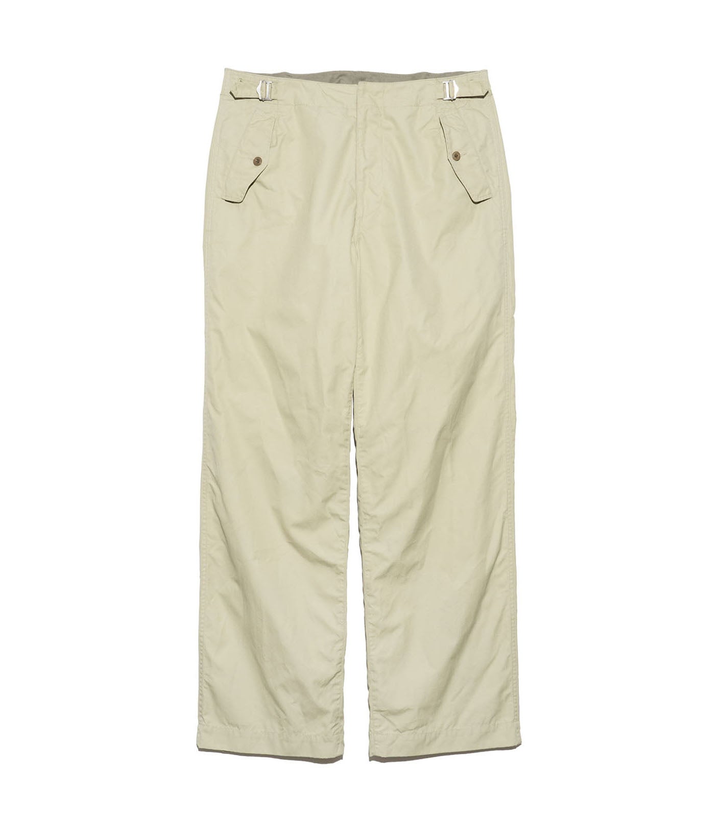Side Belt Wide Pants – nanamica NEW YORK Side Belt Wide Pants – nanamica NEW YORK