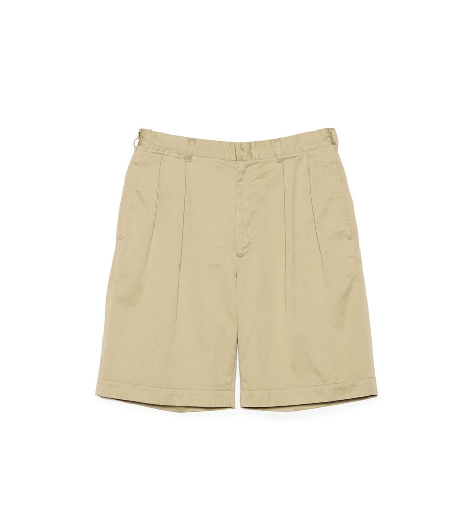 Double Pleated Chino Shorts – nanamica NEW YORK