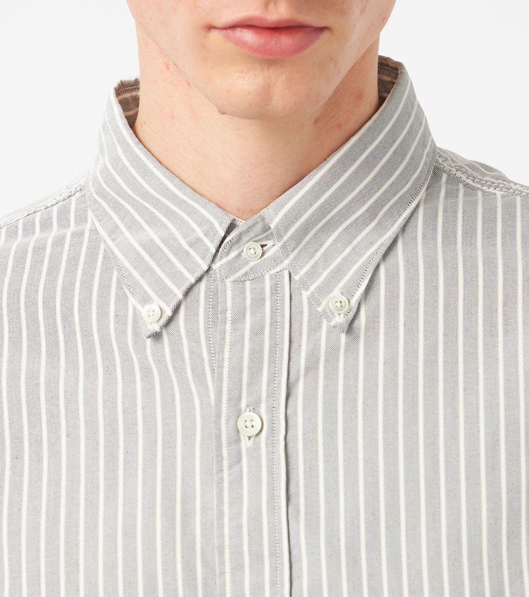 Button Down Stripe Wind Shirt – nanamica NEW YORK