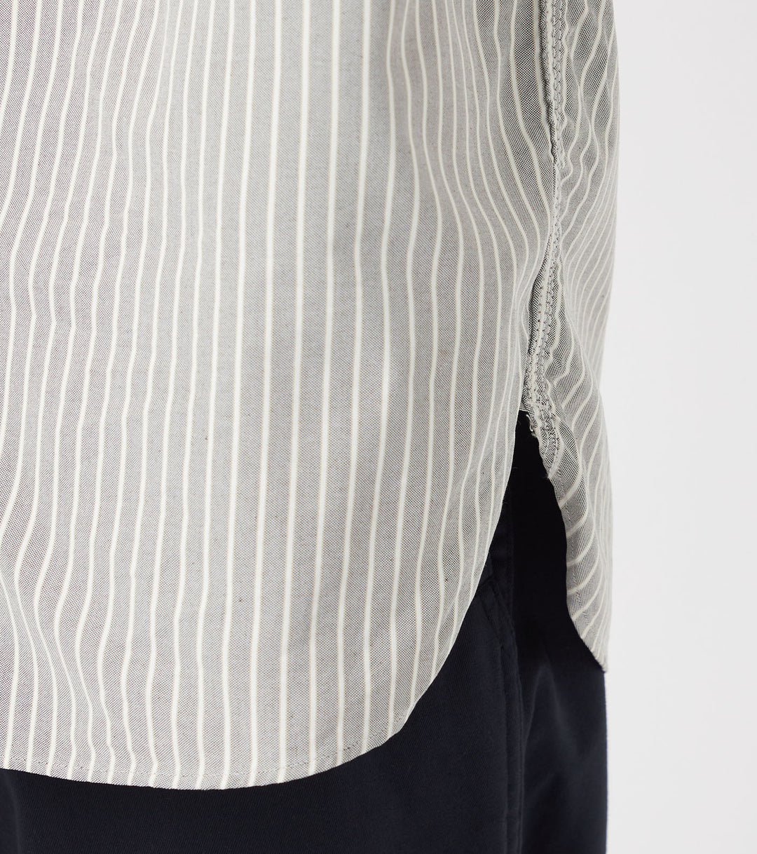 Modanicaページ Button Down Stripe Wind Shirt – nanamica NEW YORK