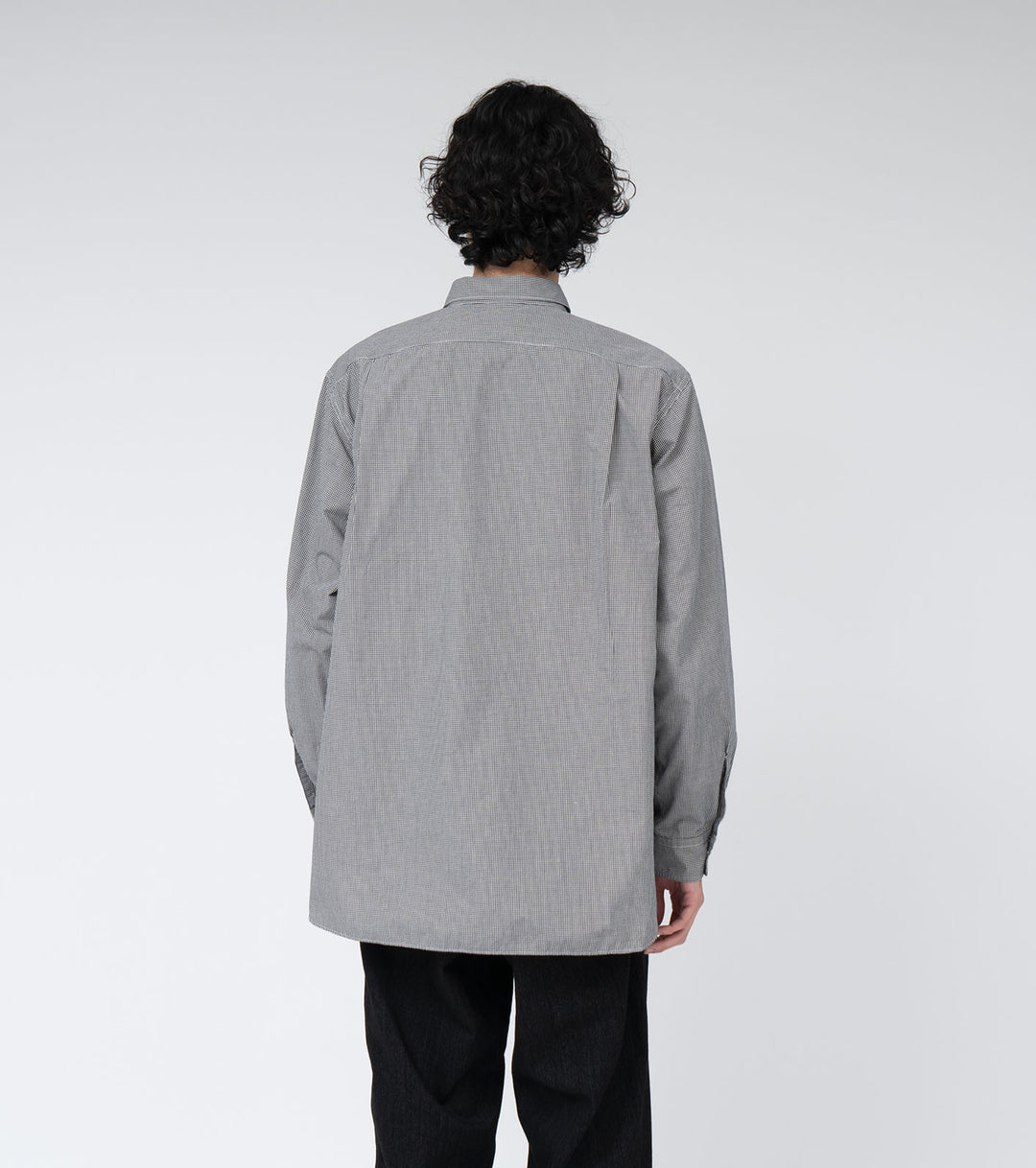 nanamica Regular Collar Wind Shirt チェック THEROOM | NANAMICA Regular Collar Wind Shirt - Red / Navy