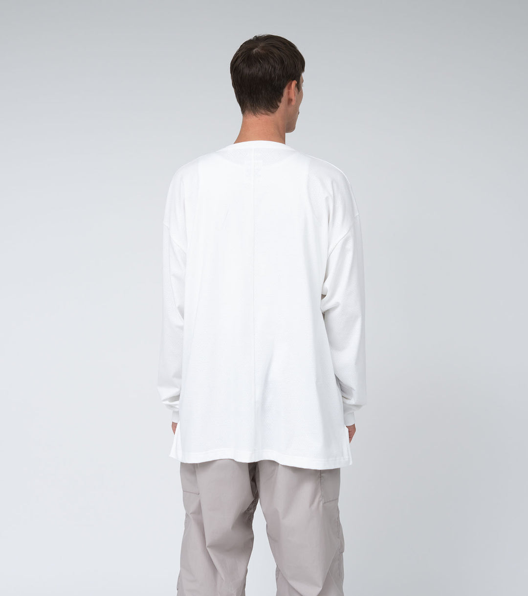 [teket] / ☆ 24FW Plan L/S Tee / White / UNISEX Plan L/S Tee White - teket
