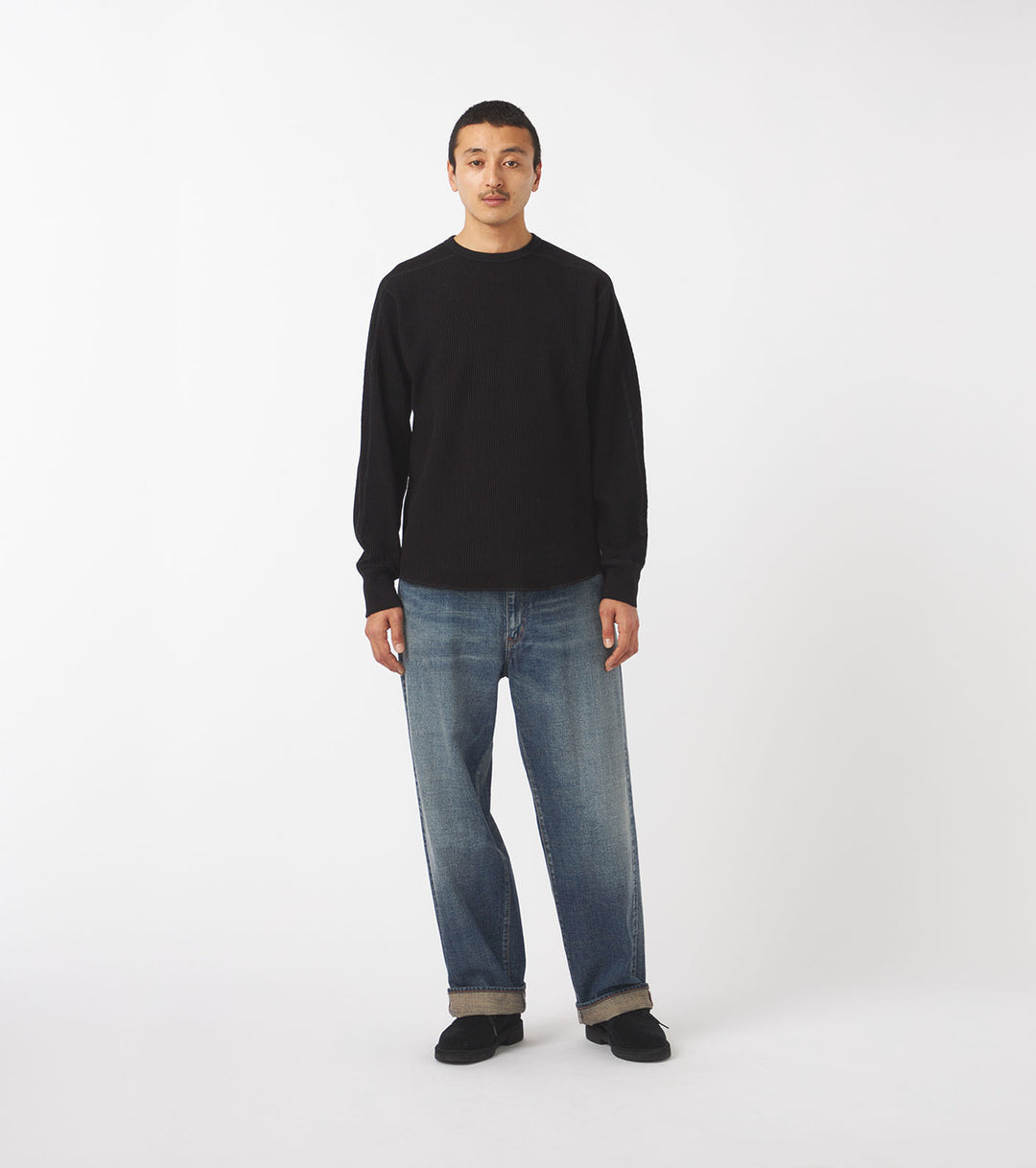 Crew Neck Thermal Sweat – nanamica NEW YORK