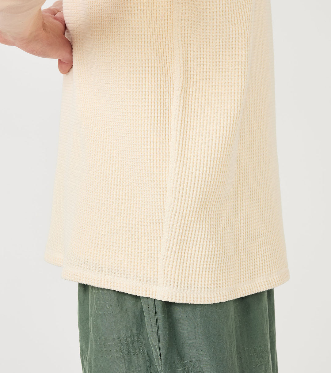 Henley Neck Thermal Sweat Tee – nanamica NEW YORK