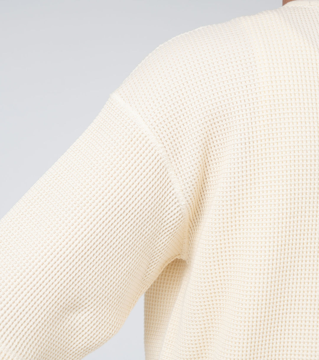 トップス 70s- usarmy cotton wool henry neck shirt Henry Neck Thermal Sweat Tee – nanamica NEW YORK