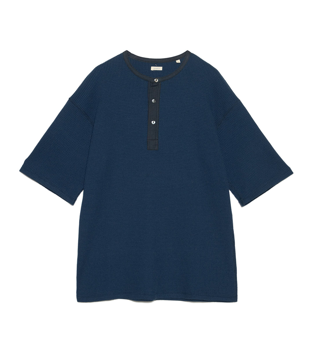 Henley Neck Thermal Sweat Tee – nanamica NEW YORK