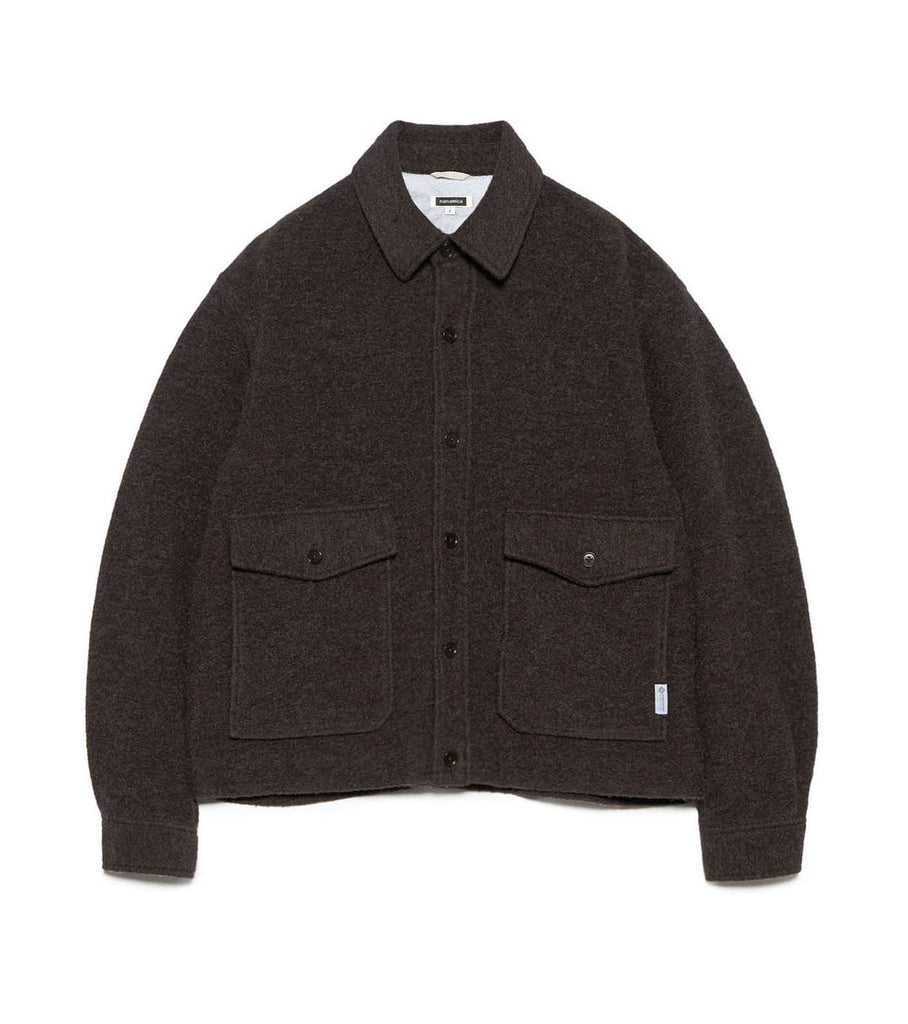 【新品未使用】Acka. over wool jacket Coming Soon] OOAL WINDSTOPPER Sliver Knit Jacket – nanamica NEW YORK
