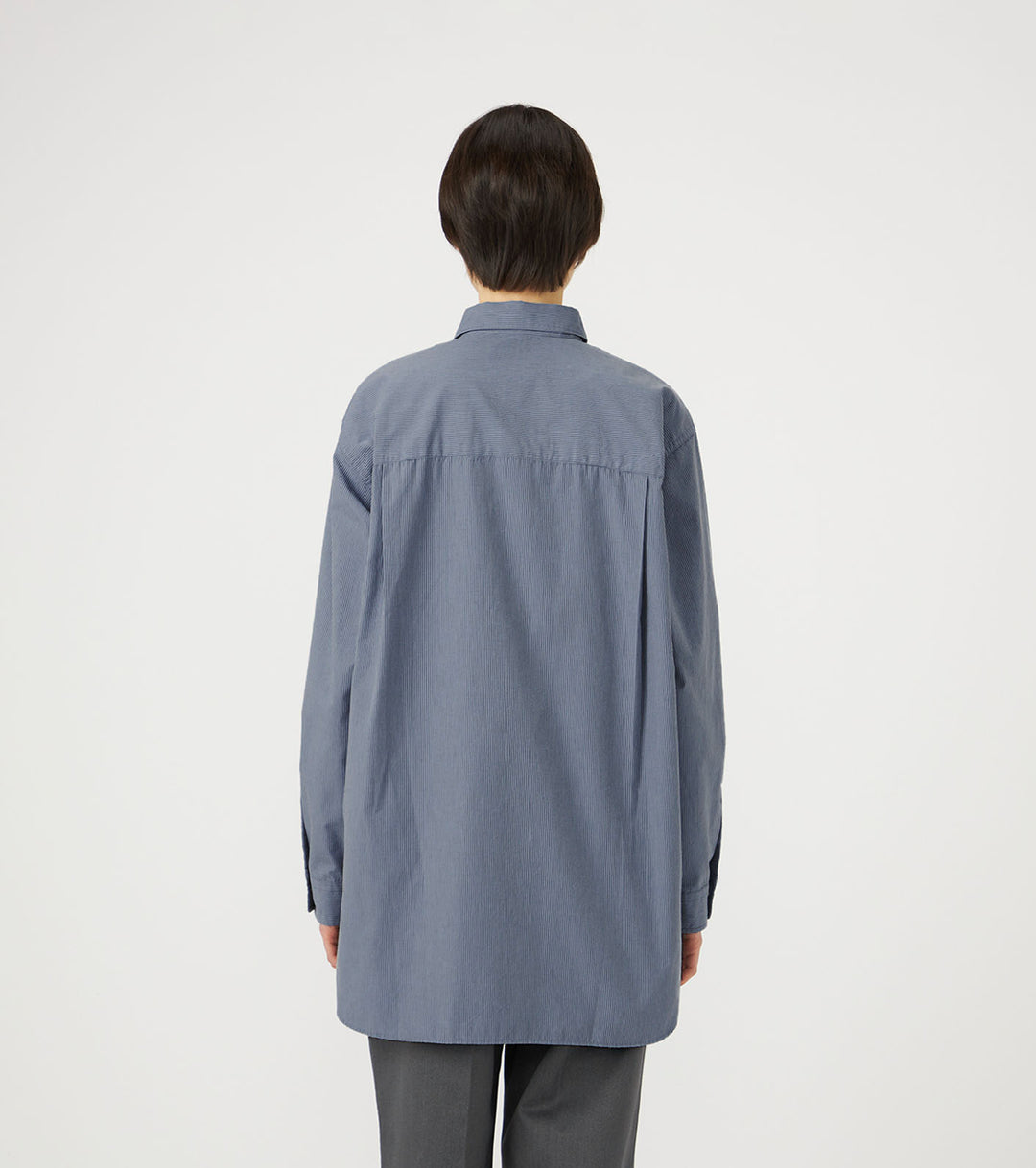 Coming Soon] Regular Collar Striped Wind Shirt – nanamica NEW YORK