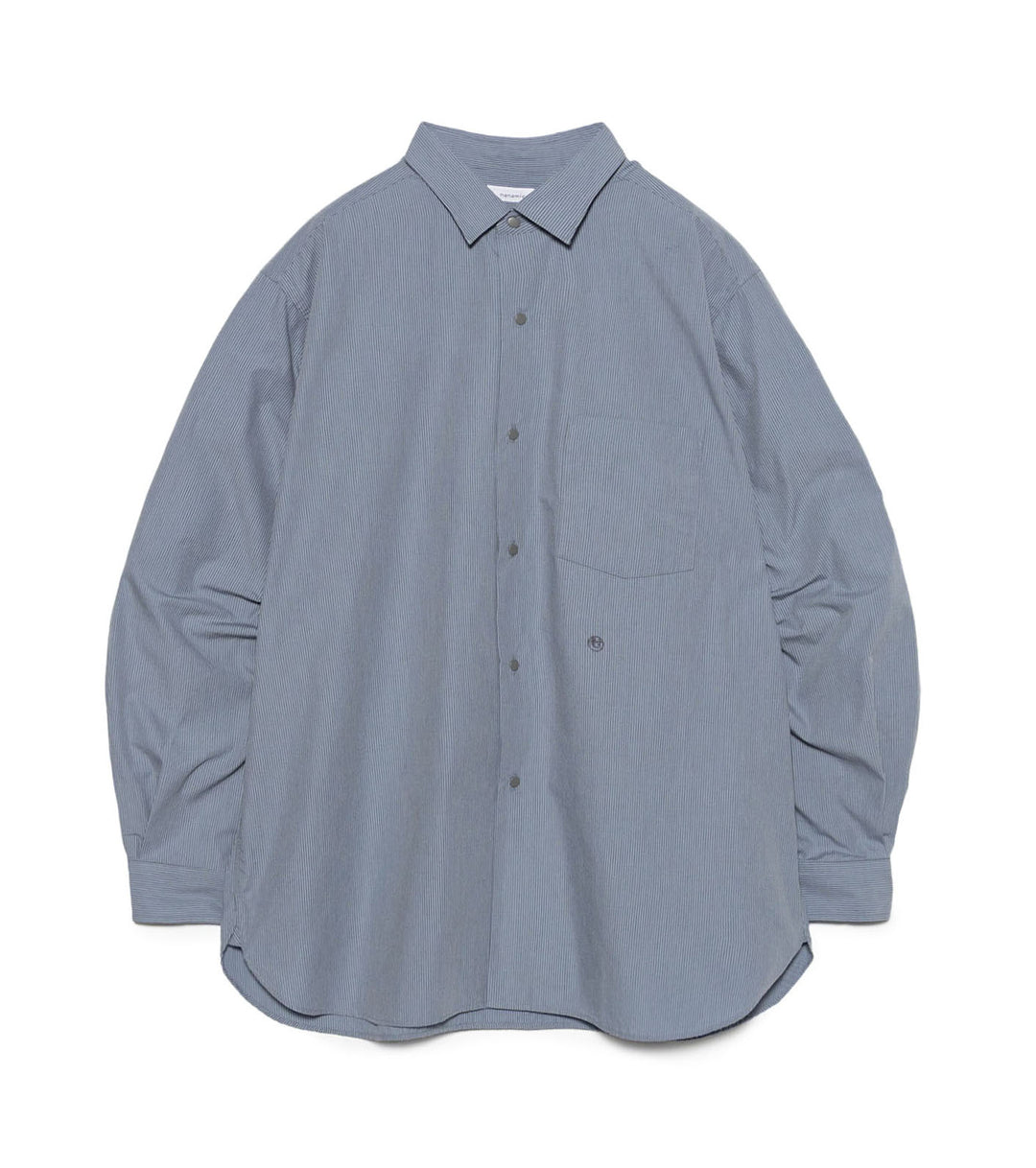 Coming Soon] Regular Collar Striped Wind Shirt – nanamica NEW YORK