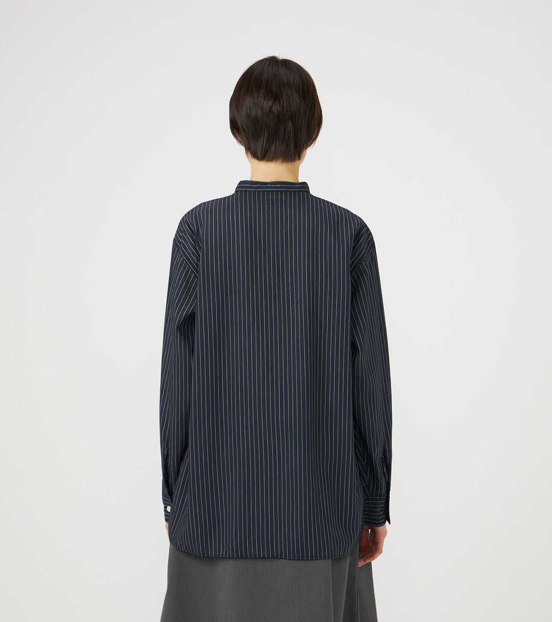 Coming Soon] Band Collar Shirt – nanamica NEW YORK