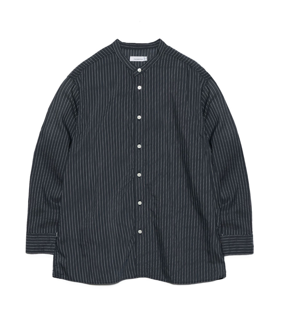 Coming Soon] Band Collar Shirt – nanamica NEW YORK
