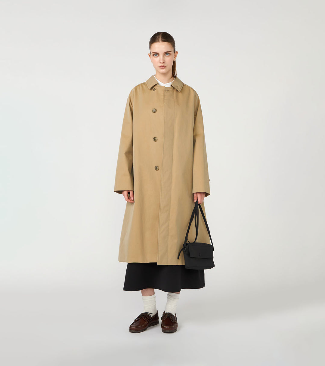 2L Cotton GORE-TEX Balmacaan Coat – nanamica NEW YORK