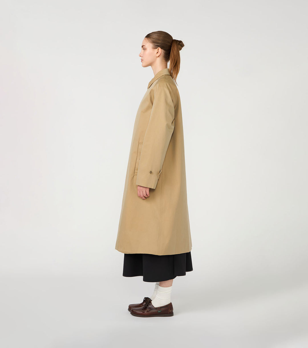 【S】nanamica / GORE-TEX Balmacaan Coat 2L Cotton GORE-TEX Balmacaan Coat – nanamica NEW YORK