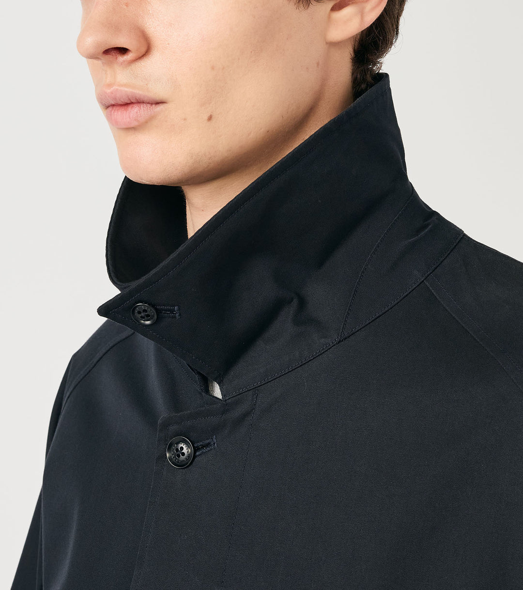 2L Cotton GORE-TEX Balmacaan Coat – nanamica NEW YORK