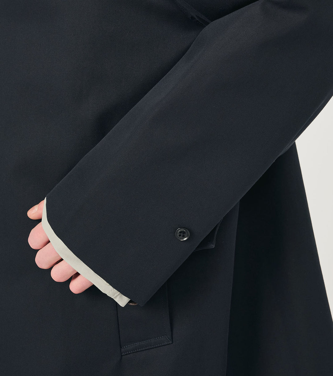 ナナミカ　2L Cotton GORE-TEX Balmacaan Coat 2L Cotton GORE-TEX Balmacaan Coat – nanamica NEW YORK