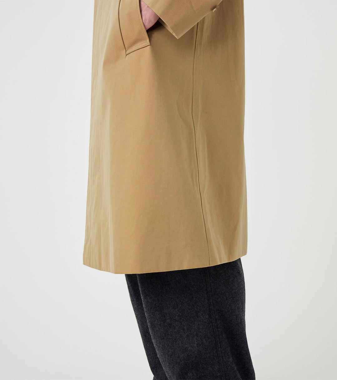 Coming Soon] 2L Cotton GORE-TEX Balmacaan Coat – nanamica NEW YORK