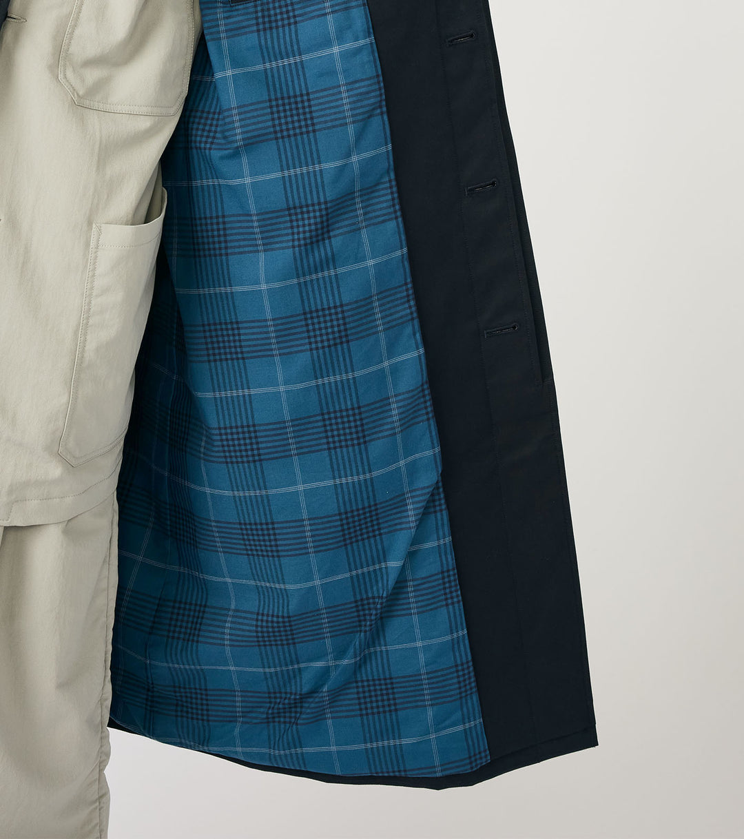 2L Cotton GORE-TEX Balmacaan Coat – nanamica NEW YORK