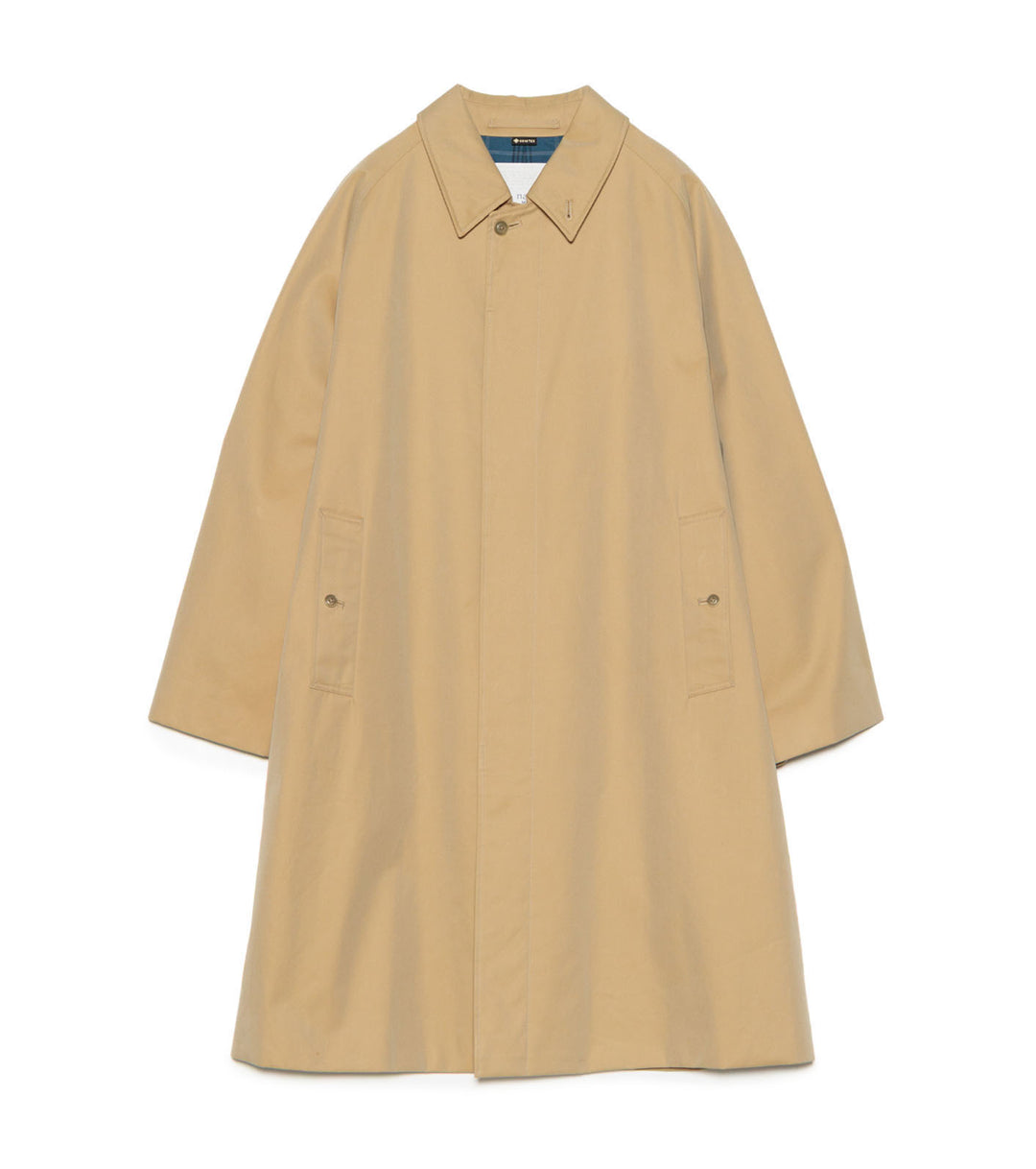 2L Cotton GORE-TEX Balmacaan Coat – nanamica NEW YORK