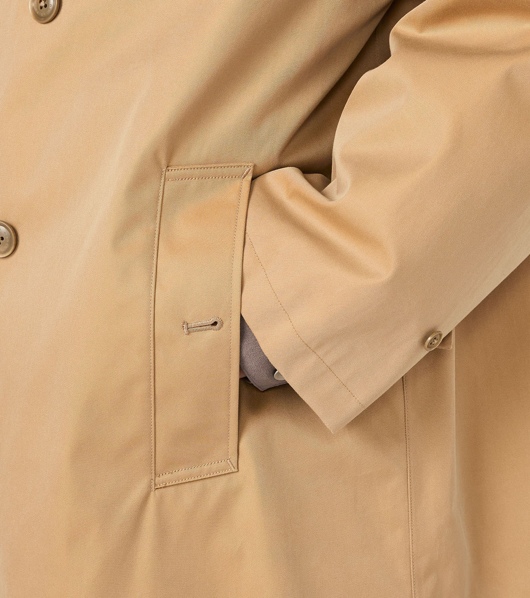 2L Cotton GORE-TEX Double Breasted Coat – nanamica NEW YORK