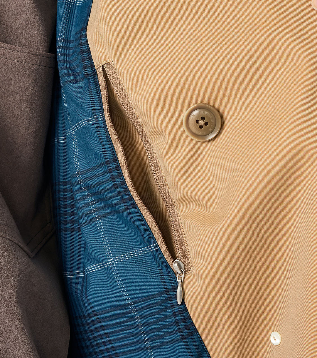 2L Cotton GORE-TEX Double Breasted Coat – nanamica NEW YORK