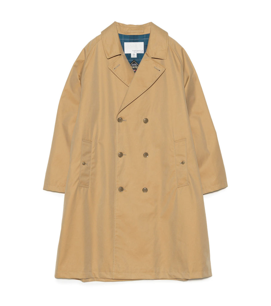 N.M Thickened Double-Breasted jacket【2】 2L Cotton GORE-TEX Double Breasted Coat – nanamica NEW YORK