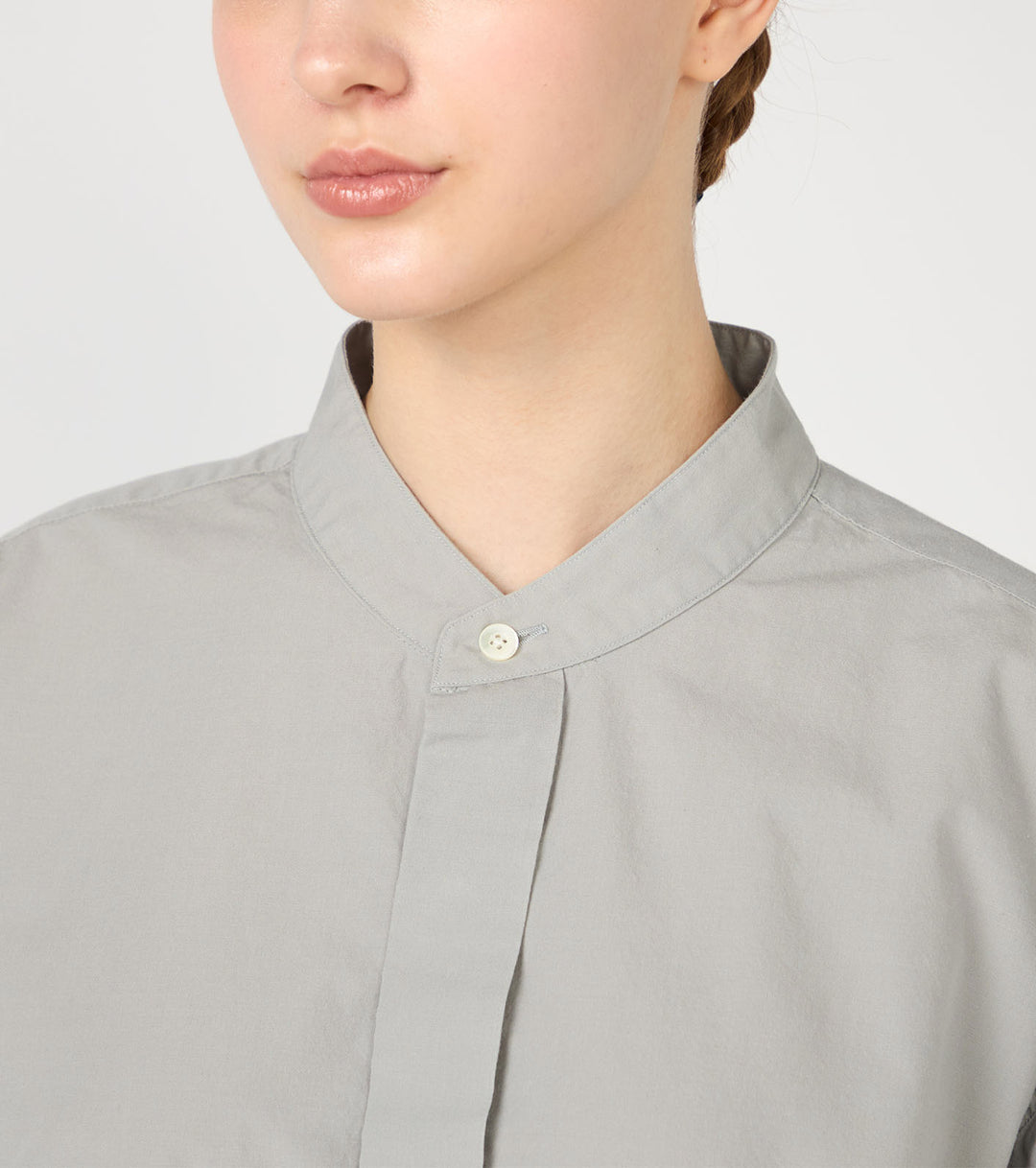 Band Collar Wind Shirt Dress – nanamica NEW YORK