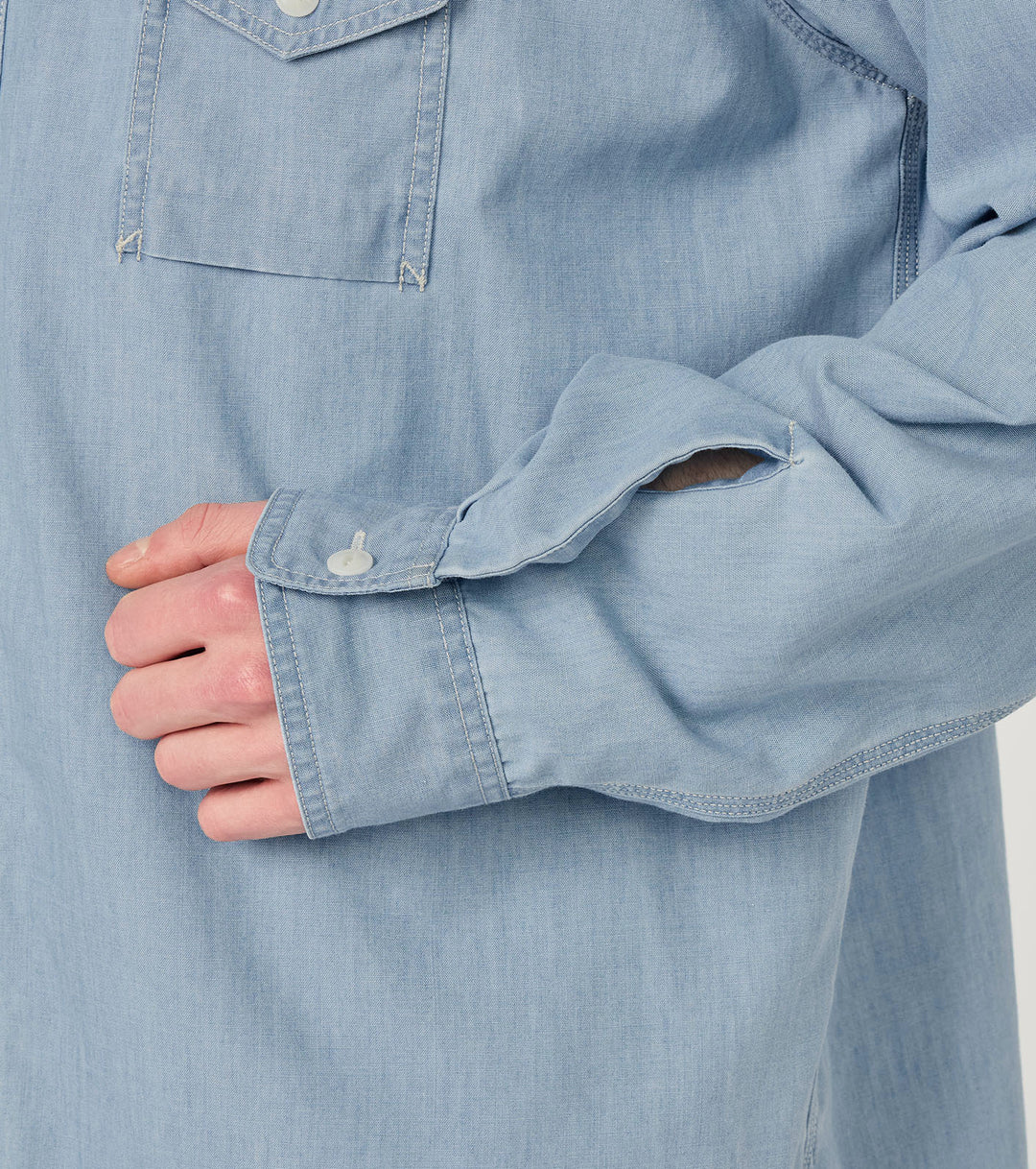 Regular Collar Chambray Shirt – nanamica NEW YORK