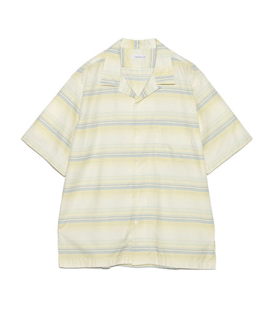 nanamica SS26- Open Collar Pique S/S Shirt – nanamica NEW YORK