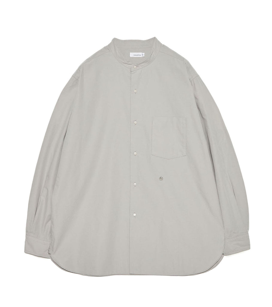 nanamica｜19SS Band Collar Wind Shirt（L） Band Collar Wind Shirt – nanamica NEW YORK