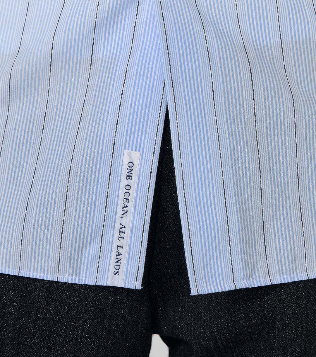 Regular Collar Stripe Wind Shirt – nanamica NEW YORK