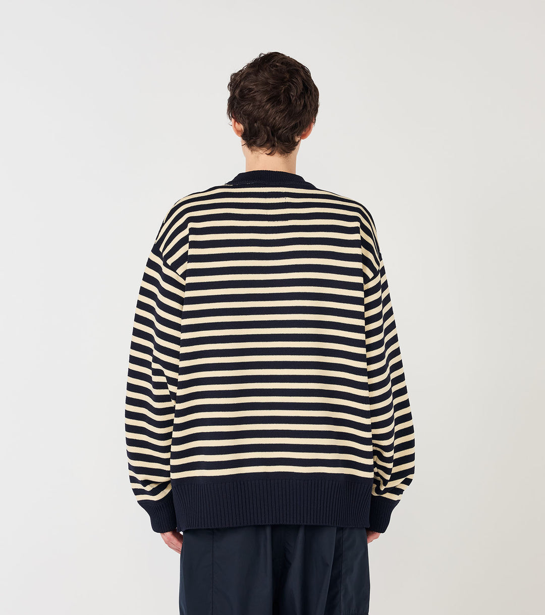 Mock Neck Stripe Sweater – nanamica NEW YORK