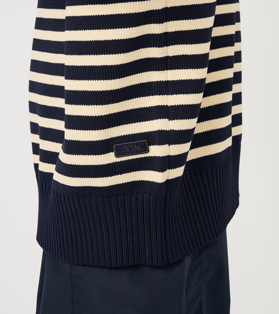 Mock Neck Stripe Sweater – nanamica NEW YORK