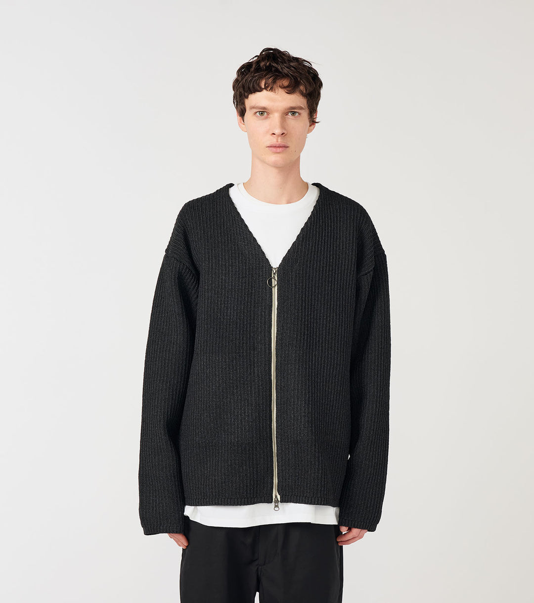 トップス nanamica 5G Zip Cardigan 5G Zip Cardigan – nanamica NEW YORK