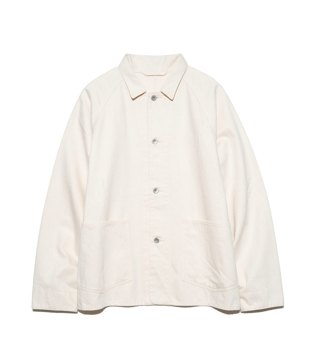 Nanamica Off-White Relaxed Denim Jacket