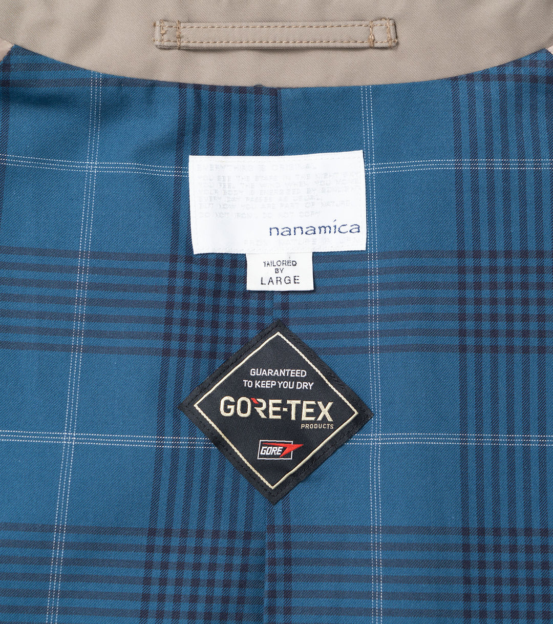 2L GORE-TEX Short Soutien Collar Coat – nanamica NEW YORK