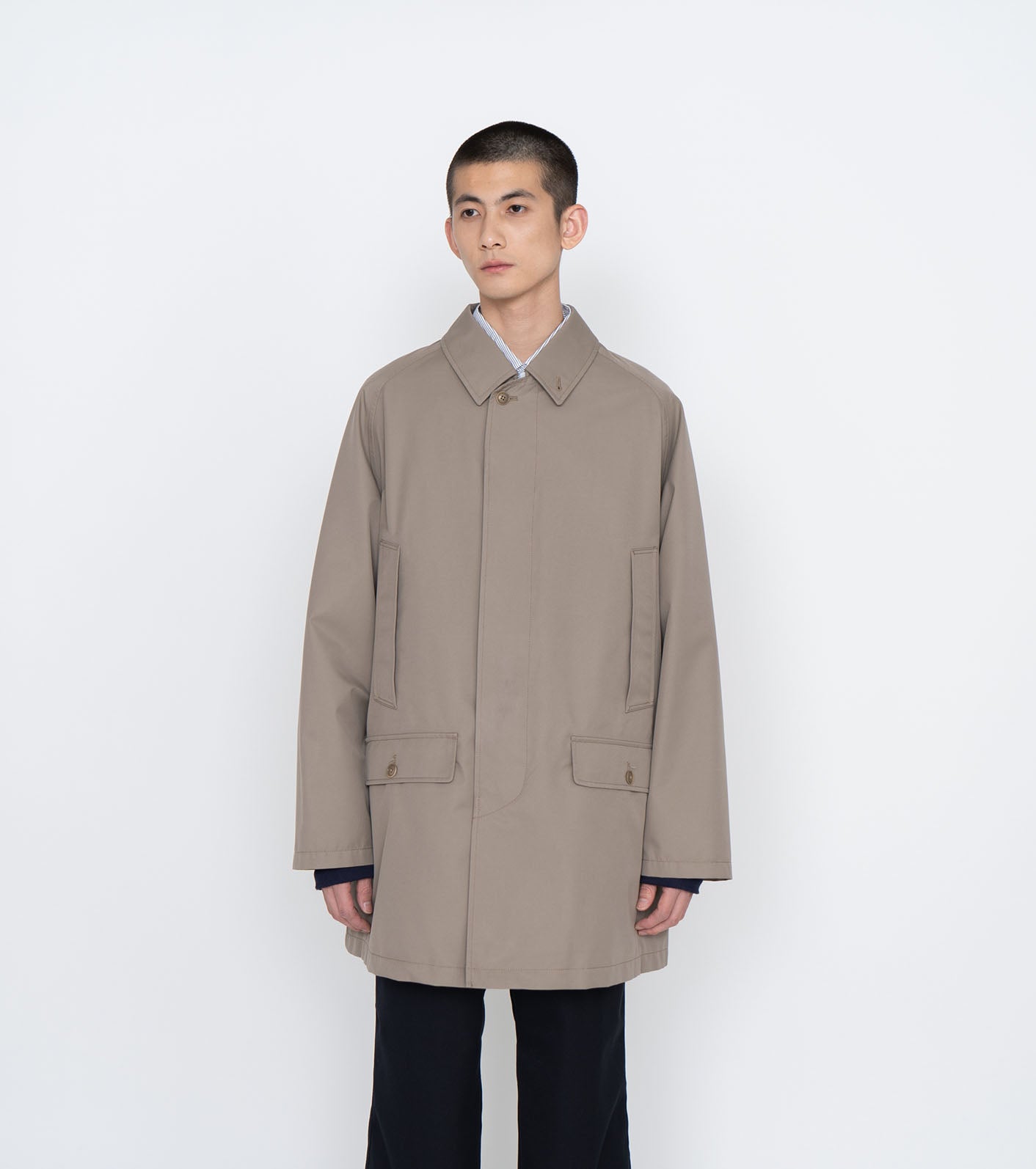 2L GORE-TEX Short Soutien Collar Coat – nanamica NEW YORK