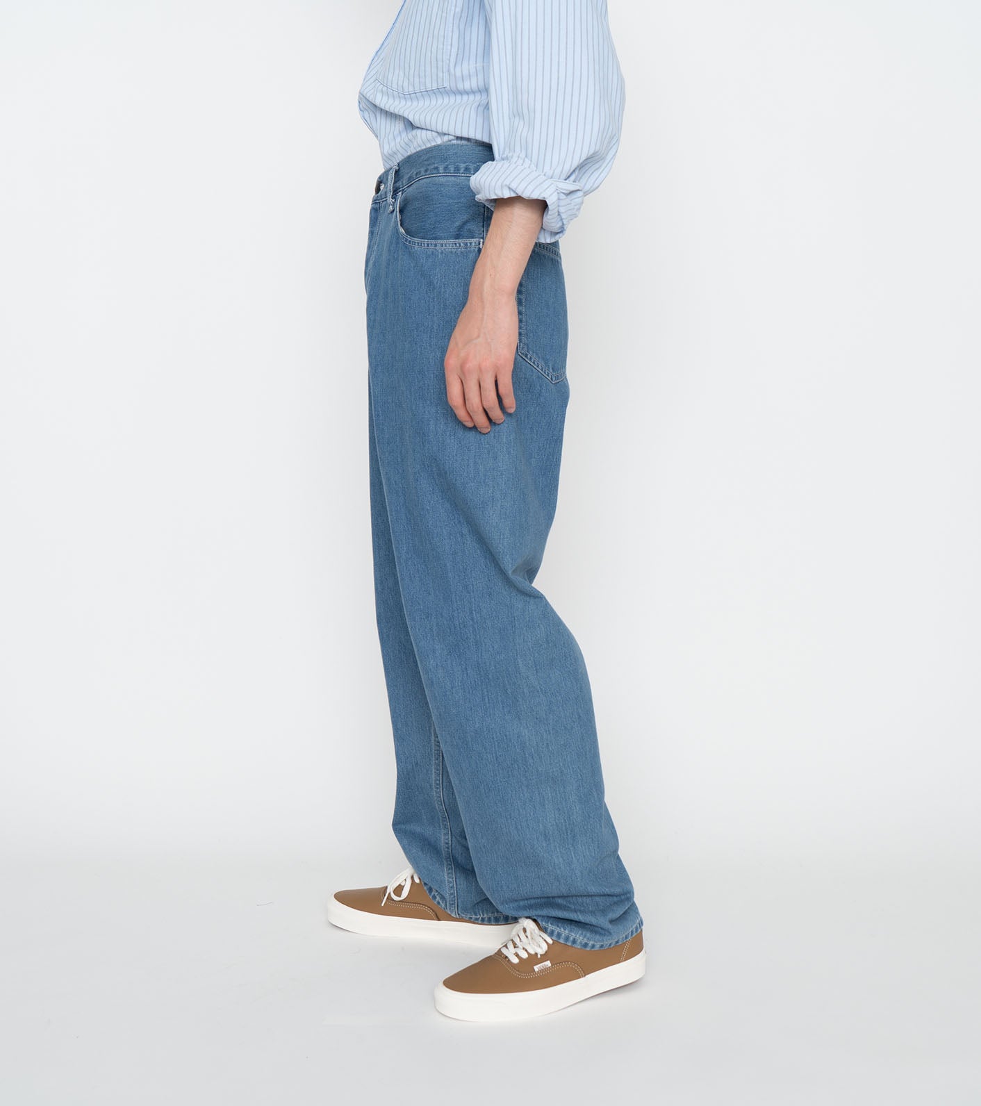 【秋冬再販】nanamica 5 pockets straight denim pants パンツ