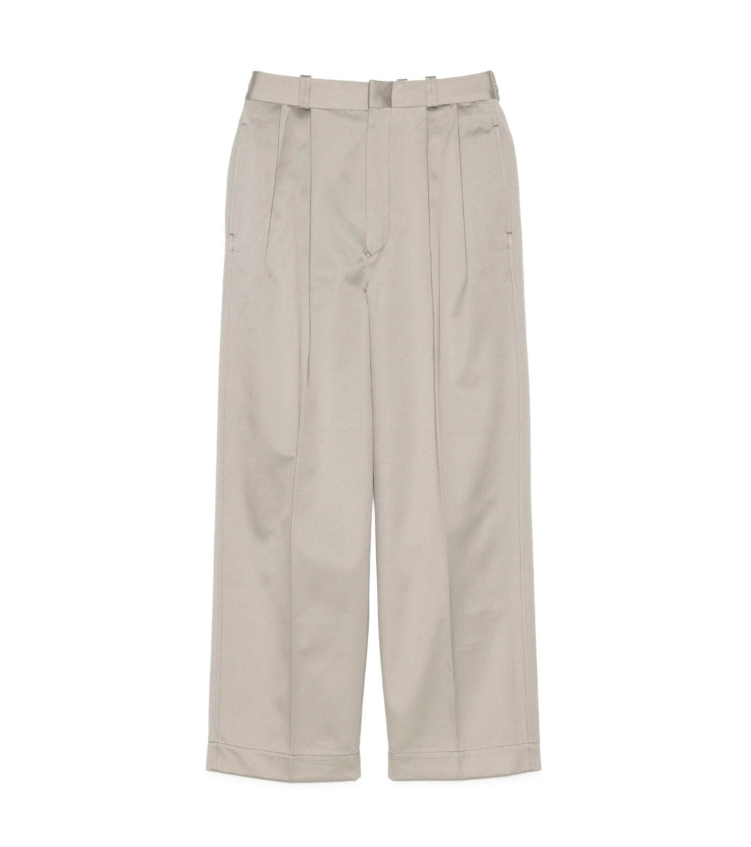 Double Pleated Chino Pants – nanamica NEW YORK